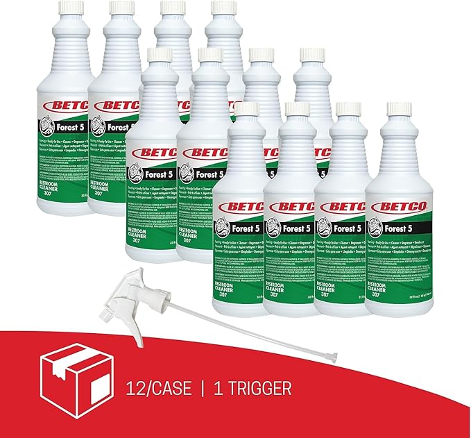 Betco® Forest 5 Foaming Cleaner Mint 32 Oz Bottle Straw Case Of 12