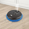 Mopping Cleaner Machine 10000RPM High-Speed Mopping Machine with Wet/Dry Wipes Spray Humidifier Coverage for Hard Floors Pet Hair Black
