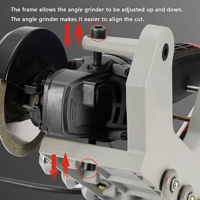 Tile Gap Cleaner Machine Electric Cutting Seam Cleaning Machine Caulking Tool Kit with 4 1.2 Thick Saw Blade for Seam Shower Bathtub Tile Floor