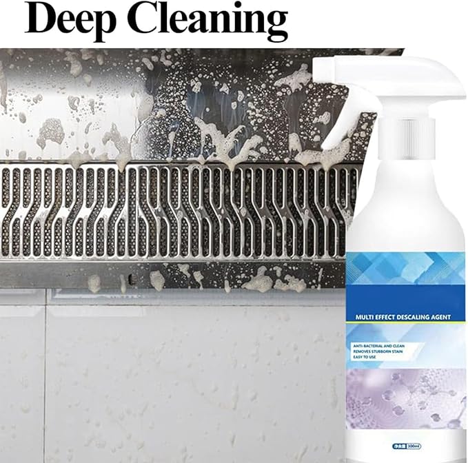 Multi-effect Degreasing &amp Stain Removal Agent All-Purpose Oil Stain Cleaner Kitchen Oil Remover Degreaser Spray Heavy-Duty Kitchen Oil Stain Spray Degreaser for Stoves and Ovens (2PCS)