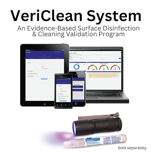 Diversey 101102924 VeriClean Fluorescent Marking Spray for VeriClean Black Light Disinfection Validation System 1-Spray Pen