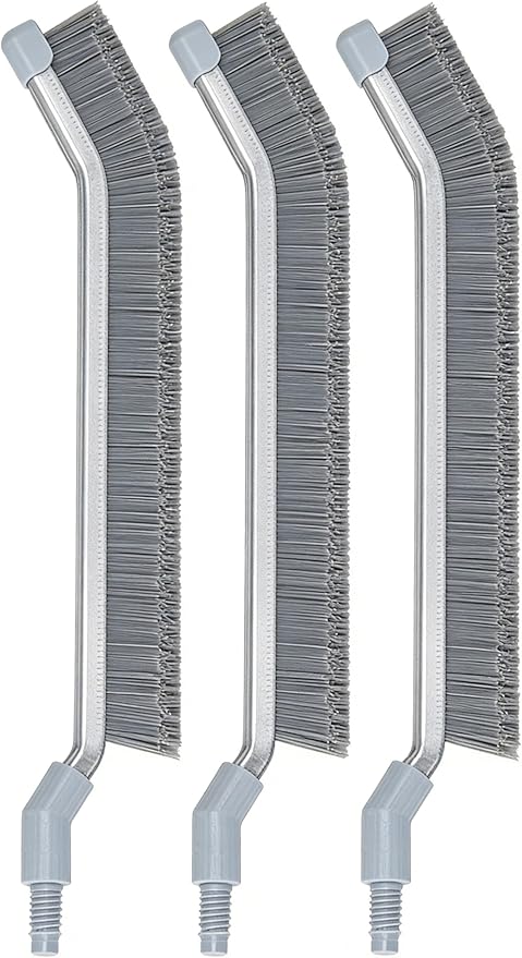 DIY V-Shaped Hard-Bristle Crevice Brush – Replacement for PalNests Crevice Cleaning Brush CB03 &amp CB04 Deep Clean for Kitchen Bathroom Grout &amp Tight Gaps Pack of 3