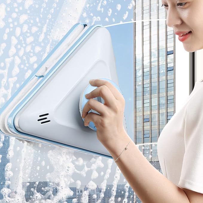 Magnetic Window Cleaner Magnetic Three-Layer Glass Cleaner for 5-30mm Double Glazing Window Cleaner Super Three-Layer Glass Surface Cleaning Brush Wiper Tool