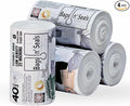 Bags n' Seals 13 Gallon Trash Bags 4-40 Count Tall Kitchen Trash Bag Rolls (160 Count) with Fresh Linen Scent Tear-Resistant 22 Micron Thickness Anti-Static Bags