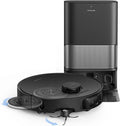 DREAME L40s Ultra Robot Vacuum and Mop Auto-Empty Mop Self-Cleaning 19000Pa Suction 100% Detangling DuoBrush Extending Mops and Side Brush 40mm Obstacle Clearing App &amp Voice Control (Black