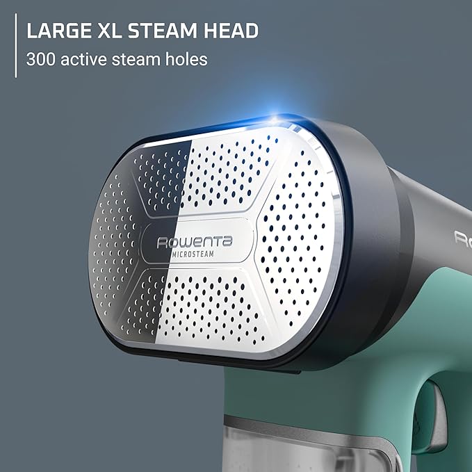 Rowenta Handheld Steamer for Clothes Pure Force 2in1 Steamer &amp Iron 1875W Vertical/Horizonal Steaming &amp Ironing Lightweight Auto-off XL power 1875 Watts DR8822