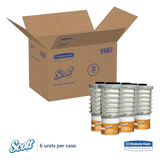 Scott 91067 Continuous Air Freshener Refill Citrus 48mL Cartridge 6/Carton
