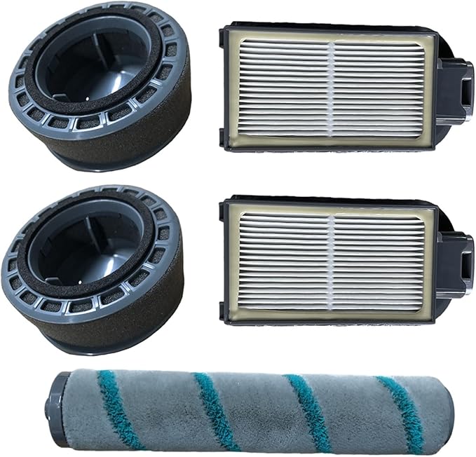Compatible for VIOMI A9 Vacuum Cleaner Roller Brush HEPA Filter Battery Accessories (Color : Set 2)