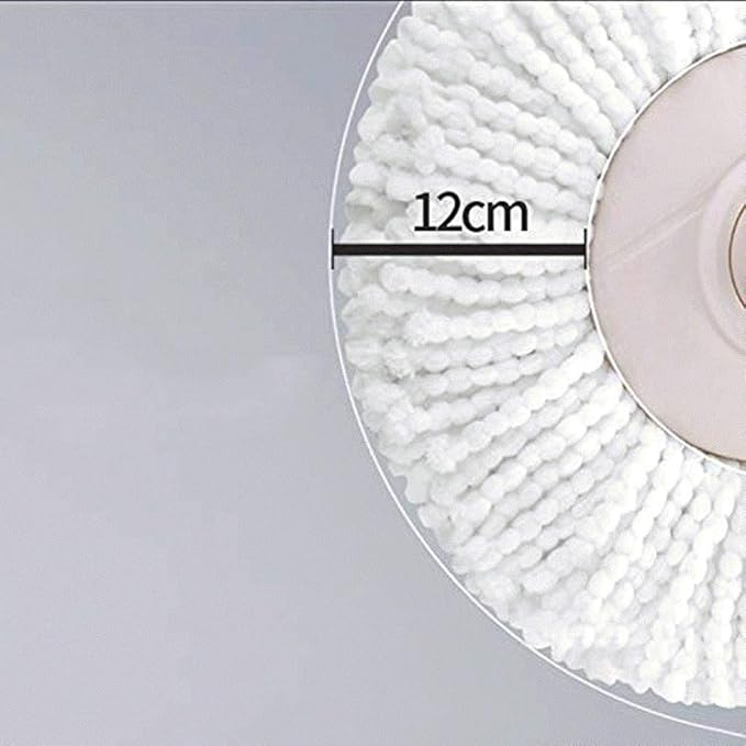 Mop -Reusable Microfiber Heads Included Wet or Dry Usage on Hardwood Laminate Tile Stone