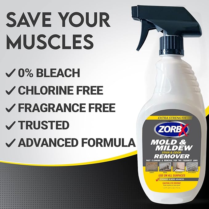 ZORBX Odor Remover Bundle – Includes 16 Oz Fast-Acting Odor Remover Spray 7.5 Oz Compact-Sized Odor Remover Spray 2 Oz Travel-Friendly Odor Remover Spray &amp 24 Oz M&ampM Stain and Odor Remover