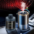 Smart Car Air Freshener150ML Natural Fragrance Car Scents Air Freshener with Star Projector300 Days Long Lasting Car Essential Oil Diffuser Automatic On/OffAroma Diffuser for Men Women