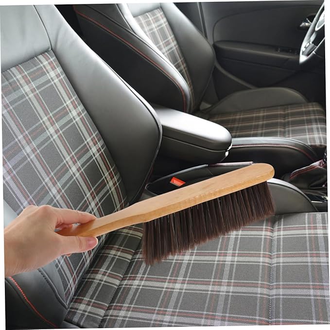 4pcs Long Handle Bed Brush for High Places Gentle Cleaning Brush for Car Bed Furniture Couch