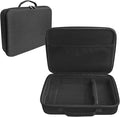 Hard Organizer Bag for Ecovacs mini window cleaning robot Protective Carrying Case(35 * 25.5 * 8.5CM/13.77 * 10 * 3.34inch) (Black)