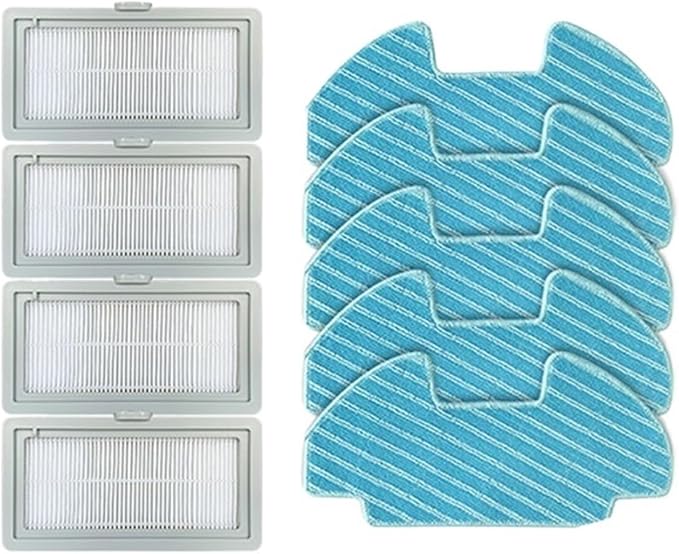 BeNtli Vacuum Cleaner Replacement Part SpareSide Brush StripHepa FilterMop RagCompatible for Midea I5 I5c VCR07 VCR08 MR09 Compatible for Samsung VR05R5050WK (Color : 4)