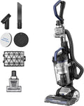 Eureka Upright Vacuum Cleaner for Carpet and Hard FloorPowerful Vacuum with Dual Cyclone SuctionSwivel SteeringAnti-TangleLarge Dust CupNEU612BL Blue