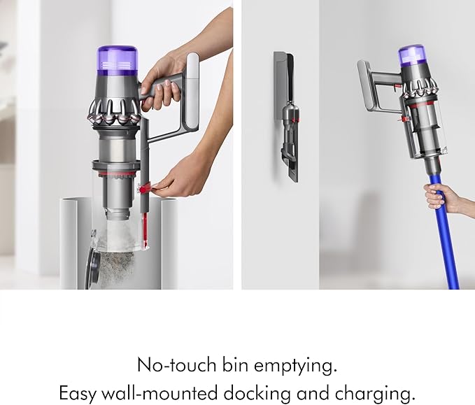 Dyson V11 Origin Cordless Vacuum 185AW 3 Power Modes Up to 60 Minutes² Deep Cleans Hard Floors and Carpets Detangles pet Hair Converts to Handheld
