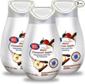 Adjustable Solid Gel Cone Air Freshener 7 oz – Warm Cinnamon Apple Scent Odor Eliminating Gel Freshener for Home Bathroom Kitchen Office &amp Car – Long Lasting Fragrance - (Pack of 3)