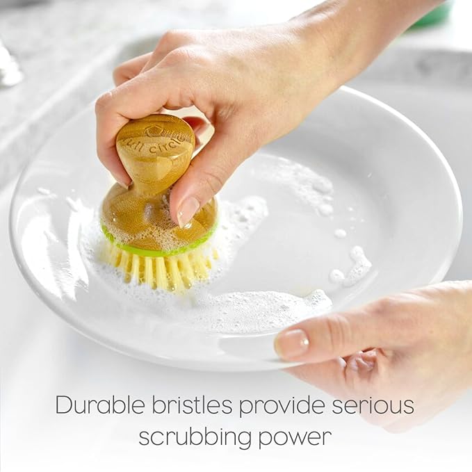 Full Circle Bubble Up Dish Brush White (Pack of 6)