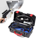 High Pressure Steam Cleaner - Portable Handheld Steamer with Hot and Cold Water Mode Tankless Design for AC Range Hood and Car Cleaning