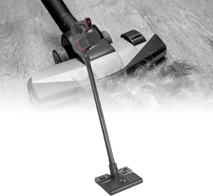 9.8x35.0in Cordless Vacuum Cleaner 2000mAh Rechargeable Stick Vacuum with 15000Pa Powerful Suction Versatile for Carpet Hard Floor Pet Hair Grey