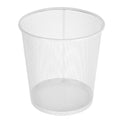 Mesh Iron Wire Desktop Garbage Can Medium Metal Wastebasket with Wide Opening for Office Home Desk Trash Bin Stylish Narrow Design