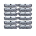 SPARTA Multi-Level Tile Scrub Brush 12 Wide Brush Head Heavy-Duty Tile Cleaning Brush with End Bristles for Commercial Tiles Tubs and Floor Plastic 12 Inches Gray (Pack of 12)
