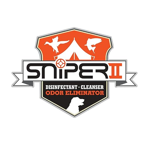 SNiPER II Disinfectant Cleanser and Odor Eliminator Cleaner for Outdoor Disinfecting Purposes Use for Hunting Fishing and Camping Made in the USA 16 Ounce Spray Bottle