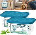Indoor Air Purification Dust Removal Magic Box Multi-Functional Air Freshener Dust Removal Eliminator for Home Pet Areas (2pcs B)