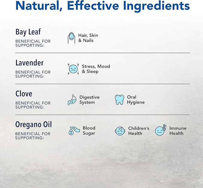 NORTH AMERICAN HERB &amp SPICE OregaSpray - 4 fl oz - Pack of 2 - Aromatic Wild Spice Oil Spray - Cleans &amp Deodorizes Air - Use as a Vegetable Wash Breath Freshener &amp More - Wild Lavender Sc