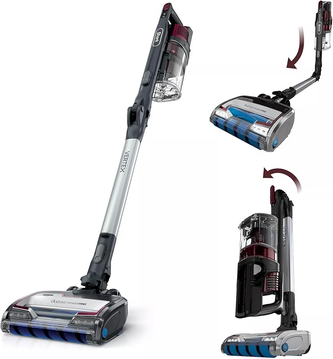 Shark R-IZ464H Vertex Cordless Stick Vacuum with DuoClean PowerFins Lightweight Pet Hair HEPA 60 Min Run Time - Certified Refurbished