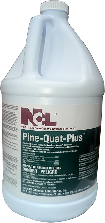 PINE-QUAT-PLUS Neutral Disinfectant Cleaner 4/1 Gal. Case (NCL0241-29)
