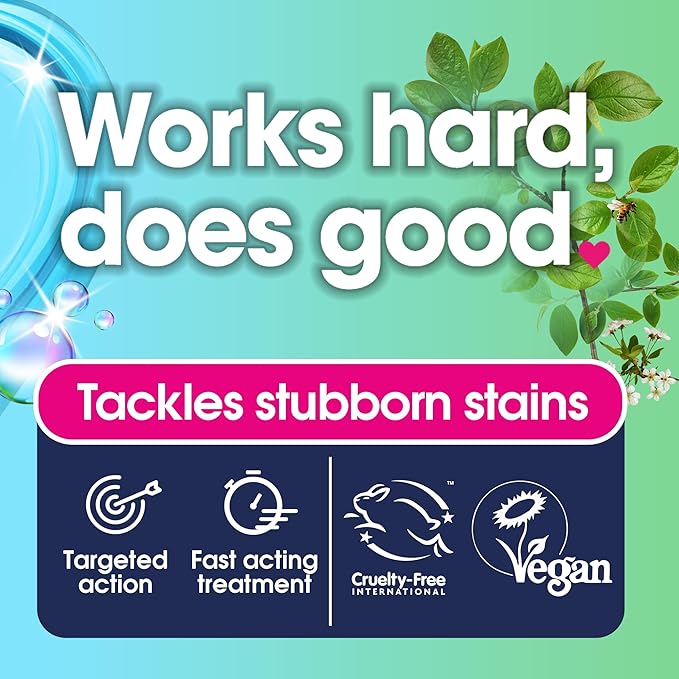 Ecozone Laundry Stain Remover Pre Washing Liquid for Colours &amp White Laundry Multi Purpose Cleaner &amp Fabric Stain Remover for Clothes Vegan Laundry Detergent Eco Cleaning Products (250ml)