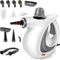 Steam Cleaner Pressurized Multi-Surface Natural Handheld Steam Cleaner for home with 12pcs Accessories &amp Safety Lock – Steamer for Cleaning Home Use Tile Grout Windows (dark gray)