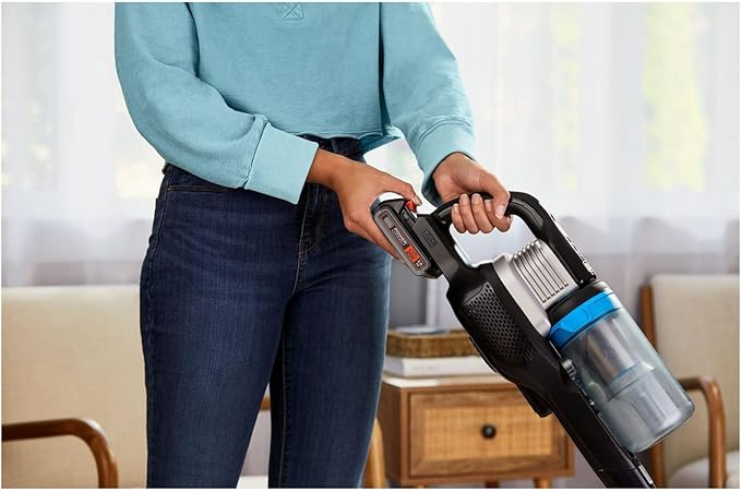 BLACK+DECKER POWERSERIES Extreme MAX Cordless Stick Vacuum Home and Pet Hair Vacuum (BHFEB520D1)