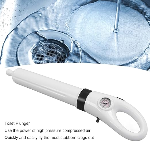 High Pressure Pneumatic Drain Unblocker Manual Cleaner for Toilets and Sinks – Effective and Efficient Dredging Equipment Suitable for Various Pipelines