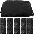 Thickened Black Garbage Bags 80X100Cm 2.5 Mil 25pcs Heavy-Duty Trash Bags for Kitchen Bathroom Wastebaskets and Home Use