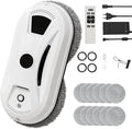 Automatic Window Cleaning Robot Smart Glass Cleaner for High-Rise Windows and Mirrors Robotic Cleaner with Dual Spinning Mops AI Smart Path Technology and Remote Control Robotic Vacuum Cleaner
