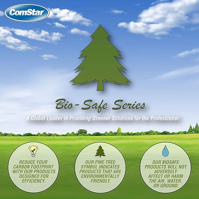 ComStar Boiler Treatment w/Blue Color Indicator Boiler Water Cleaner &amp pH Neutralizer Prevents Rust Scale in Boiler Water Without Flushing Helps to Remove Oil &amp Sludge 1 Gallon (35-145)