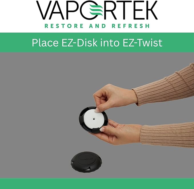 Vaportek EZ-Disk fragrance disk for use in EZ-Twist holder 12 disks Winter Scent