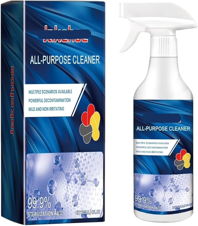Multi-Purpose Cleaner For Bathroom &amp Kitchen - Removes Stubborn Stains Grease Odors - Safe For Hands(3PCS)