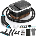 Dyna-Living Steam Cleaner 1500W Engine Steam Cleaner Handheld High Pressure Steam Cleaner for Cleaning Car Steamer with 42.2 oz Tank Portable Steamer for Car Detailing Home Floor Carpets Tile