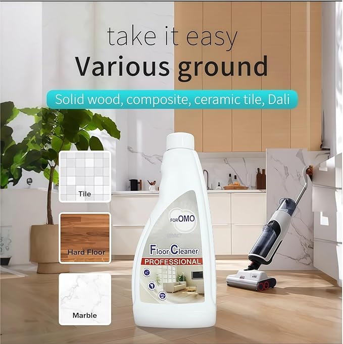 1-5 Bottles Of 480mL Floor Cleaning Solution Compatible With Roborock. S8 Pro Ultra S7 MaxV Ultra Dyad S7 Fast-Acting Dedicated Floor Scrubber Cleaner Solution(480ML 5PC)