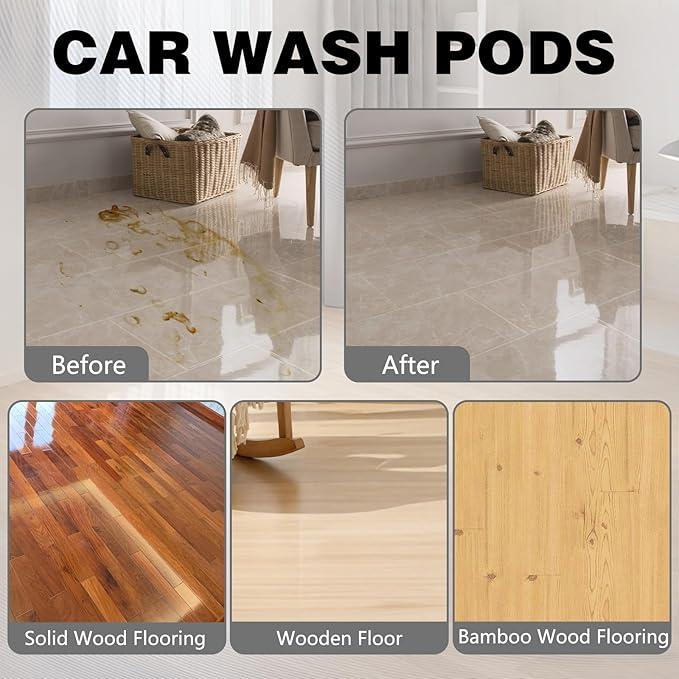 2Pcs Brazilian Waves Mop Soap New Mop Soap For Floor Cleaning Mop Soaps Brazilian Wave Multisurface Bathroom &amp Kitchen Cleaner Supplies (120ML)