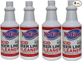 Nu-Foam Acid Beer Line Cleaner Industrial Grade 32 oz Bottles 4 Pack
