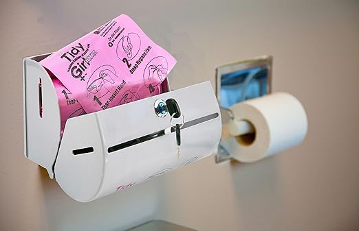 Stout by Envision TGUF TidyGirl Feminine Disposal Bag Dispenser Antimicrobial additive Odor control 30% recycled content Made in America