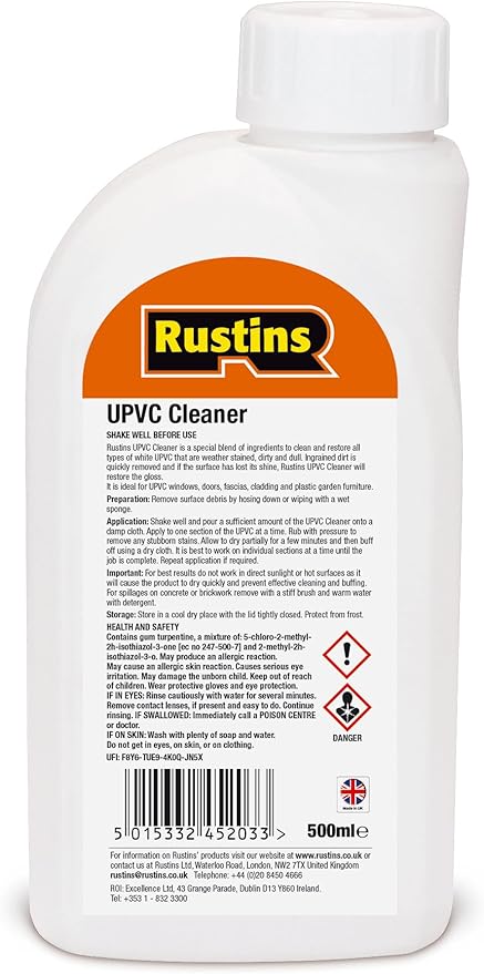 Rustins UPVC Cleaner 500ml