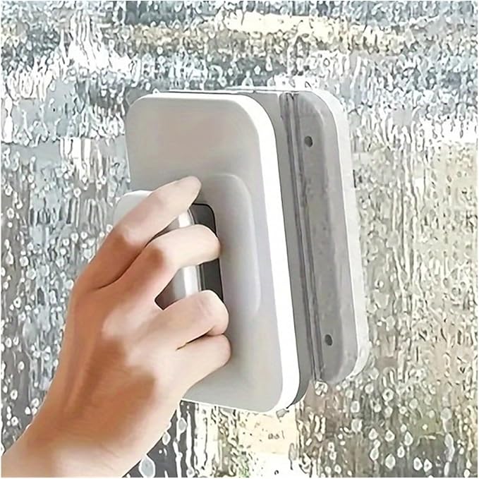 1pcs Magnetic Window Cleaner - Handheld Glass Wiper Suitable for High Buildings and Household Use
