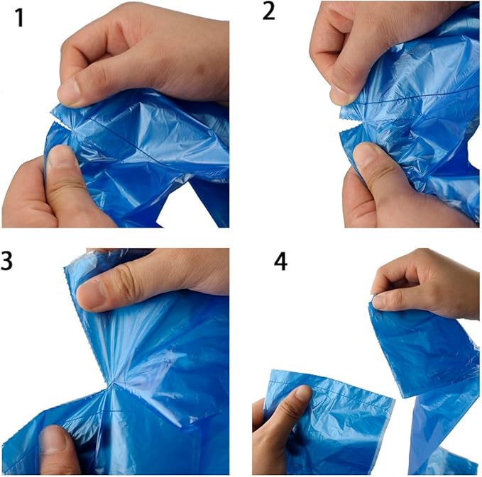 10 Gallon Kitchen Trash Bags 120 Counts/ 6 Rolls