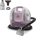 Bissell Little Green Mini Portable Carpet and Upholstery Deep Cleaner Car/Auto Detailer with HydroRinse Self-Cleaning Tool and 4 Tough Stain Tool Limited Edition Color Dusk Pink 4075L