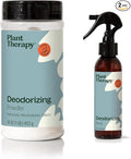 Plant Therapy Deodorizing Powder 16 oz &amp Deodorizing Room Spray 4 oz Quick On-The-Go Freshness Safe &amp Gentle for Everyday Use Free from Harsh Chemicals &amp Synthetic Fragrances